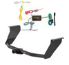 2015 - 2016 Hyundai Genesis 5.0 Curt 1-1/4", Class 2 Trailer Tow Hitch + 4-flat Wiring Kit 12165