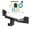 2013 - 2017 Audi Q5 Curt 2", Class 3 Trailer Tow Hitch + 4-flat Wiring Kit 13499