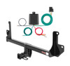 2008 - 2011 BMW 128i Curt 1-1/4", Class 1 Trailer Tow Hitch + 4-flat Wiring Kit 11184