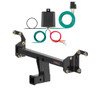 2022 - 2026 BMW iX Curt 2", Class 3 Trailer Tow Hitch + 4-flat Wiring Kit 13532