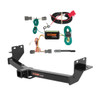 2013 - 2018 Hyundai Santa Fe Curt 2", Class 3 Trailer Tow Hitch + 4-flat Wiring Kit 13153-3