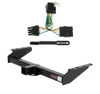 1999 - 2000 Cadillac Escalade Curt 2", Class 3 Trailer Tow Hitch + 4-flat Wiring Kit 13029