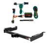 2000 - 2002 Chevrolet Express 2500 Curt 2", Class 4 Trailer Tow Hitch + 4-flat Wiring Kit 14090