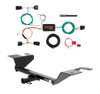 2012 - 2017 Buick Verano Excluding dual exhaust Curt 1-1/4", Class 1 Trailer Tow Hitch + 4-flat Wiring Kit 11282
