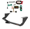 2013 - 2019 Cadillac ATS Excluding 'V' models Curt 1-1/4", Class 1 Trailer Tow Hitch + 4-flat Wiring Kit 11311