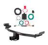 2016 - 2018 Hyundai Tucson Excluding Night Curt 2", Class 3 Trailer Tow Hitch + 4-flat Wiring Kit 13240
