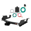 11 - 14 Chevrolet Silverado 3500 HD 8' bed, excluding factory receiver, Tommy Gate lift or cab & chassis Curt 2", Class 3 Trailer Tow Hitch + 4-flat Wiring Kit 13061