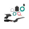 04 - 09 Cadillac SRX Curt 2", Class 3 Trailer Tow Hitch + 4-flat Wiring Kit 13050