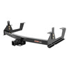 2015 - 2019 Chevrolet Silverado 3500 HD 8' bed, excluding factory receiver, Tommy Gate lift or cab & chassis Curt 2", Class 3 Trailer Tow Hitch + 4-flat Wiring Kit 13187
