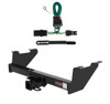 1985 - 1991 Chevrolet Blazer Full size Curt 2", Class 3 Trailer Tow Hitch + 4-flat Wiring Kit 13401