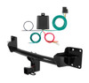 2014 - 2019 BMW X6 Curt 2", Class 3 Trailer Tow Hitch + 4-flat Wiring Kit 13077