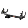 2015 - 2019 Chevrolet Silverado 2500 HD 6' bed, excluding factory receiver, Tommy Gate lift or cab & chassis Curt 2", Class 4 Trailer Tow Hitch + 4-flat Wiring Kit 14009