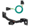 2019 - 2025 Cadillac XT4 Curt 2", Class 3 Trailer Tow Hitch + 4-flat Wiring Kit 13415