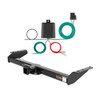 2000 - 2002 Chevrolet Suburban Curt 2", Class 4 Trailer Tow Hitch + 4-flat Wiring Kit 14080