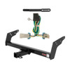 1998 - 2004 Chevrolet S10 Curt 2", Class 3 Trailer Tow Hitch + 4-flat Wiring Kit 13021
