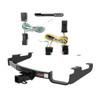 2004 - 2007 Dodge Caravan Excluding Stow 'n Go and Sport Curt 2", Class 3 Trailer Tow Hitch + 4-flat Wiring Kit 13362