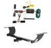 2011 - 2014 Chrysler 300C Curt 1-1/4", Class 2 Trailer Tow Hitch + 4-flat Wiring Kit 12064