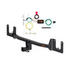 12 - 17 Toyota Prius C Curt 1-1/4", Class 1 Trailer Tow Hitch + 4-flat Wiring Kit 11484