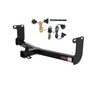 05 - 10 Dodge Dakota Curt 2", Class 3 Trailer Tow Hitch + 4-flat Wiring Kit 13230