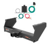 2001 - 2006 Chevrolet Silverado 3500 Cab & chassis Curt 2", Class 5 Trailer Tow Hitch + 4-flat Wiring Kit 15400
