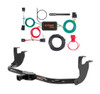 2012 - 2019 Volkswagen Beetle Convertible, excluding AdBlue tank Curt 1-1/4", Class 1 Trailer Tow Hitch + 4-flat Wiring Kit 11354