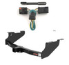 2003 - 2008 Dodge Ram 1500 Will not fit with factory receiver (built in or after 11/02) Curt 2", Class 4 Trailer Tow Hitch + 4-flat Wiring Kit 14361-1