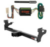 1996 - 1999 Acura SLX Curt 2", Class 3 Trailer Tow Hitch + 4-flat Wiring Kit 13098