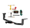2012 - 2017 Toyota Prius V Curt 1-1/4", Class 1 Trailer Tow Hitch + 4-flat Wiring Kit 11276