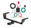 2019 - 2025 Toyota RAV4 Curt 2", Class 3 Trailer Tow Hitch + 4-flat Wiring Kit 13615