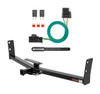2007 - 2009 Chevrolet Equinox Curt 1-1/4", Class 2 Trailer Tow Hitch + 4-flat Wiring Kit 12291