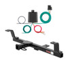 1998 - 2005 Volkswagen Passat Wagon, excluding 4MOTION Curt 1-1/4", Class 1 Trailer Tow Hitch + 4-flat Wiring Kit 11054