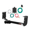 2007 - 2021 Toyota Tundra Excluding factory receiver Curt 2", Class 3 Trailer Tow Hitch + 4-flat Wiring Kit 13198