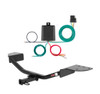 2007 - 2016 Volkswagen Eos Curt 1-1/4", Class 1 Trailer Tow Hitch + 4-flat Wiring Kit 11090