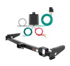 2003 - 2007 Toyota Land Cruiser Curt 2", Class 3 Trailer Tow Hitch + 4-flat Wiring Kit 13443