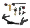 2004 Dodge Dakota Curt 2", Class 3 Trailer Tow Hitch + 4-flat Wiring Kit 13145