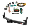 1995 - 2001 Ford Explorer Curt 2", Class 3 Trailer Tow Hitch + 4-flat Wiring Kit 13033-1