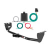 2001 - 2009 Volvo S60 Curt 1-1/4", Class 2 Trailer Tow Hitch + 4-flat Wiring Kit 12318