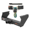 07 - 10 Dodge Ram 3500 Cab & chassis Curt 2", Class 5 Trailer Tow Hitch + 4-flat Wiring Kit 15400