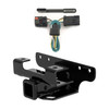 2002 Dodge Ram 1500 Factory style (built before 11/02) Curt 2", Class 3 Trailer Tow Hitch + 4-flat Wiring Kit 13326-1