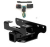 2002 Dodge Ram 1500 Factory style (built before 11/02) Curt 2", Class 3 Trailer Tow Hitch + 4-flat Wiring Kit 13326-1