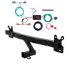 2015 - 2018 Volvo V60 Cross Country Curt 2", Class 3 Trailer Tow Hitch + 4-flat Wiring Kit 13266