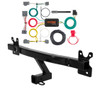 2009 - 2016 Volvo XC70 Curt 2", Class 3 Trailer Tow Hitch + 4-flat Wiring Kit 13266