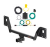 2015 - 2019 Volkswagen Golf R Curt 1-1/4", Class 1 Trailer Tow Hitch + 4-flat Wiring Kit 11564