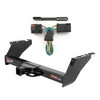 68 - 02 Dodge Ram 2500 Excluding roll pan bumper Curt 2", Class 5 Trailer Tow Hitch + 4-flat Wiring Kit 15300