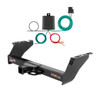 1978 - 1996 Ford Bronco Curt 2", Class 5 Trailer Tow Hitch + 4-flat Wiring Kit 15300