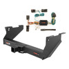03 - 08 Dodge Ram 1500 With or without factory receiver (built in or after 11/02) Curt 2-1/2", Class 5 Trailer Tow Hitch + 4-flat Wiring Kit 15809
