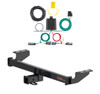 2021 - 2024 Ford Bronco Sport Curt 2", Class 3 Trailer Tow Hitch + 4-flat Wiring Kit 13474