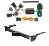 1992 - 1994 Ford Econoline van Curt 2", Class 4 Trailer Tow Hitch + 4-flat Wiring Kit 14053