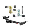 2004 - 2014 Ford E-350 Super Duty Curt 2", Class 3 Trailer Tow Hitch + 4-flat Wiring Kit 13055