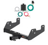 2024 - 2025 Ford F-150 Excluding factory receiver or Police Responder Curt 2", Class 3 Trailer Tow Hitch + 4-flat Wiring Kit 13475